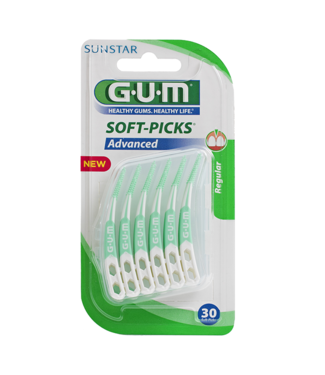 GUM GUM Soft-Picks Advanced Regular - 30 stuks