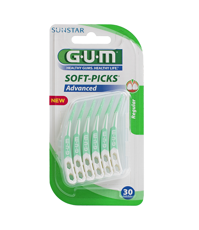 GUM Soft-Picks Advanced Regular - 30 stuks