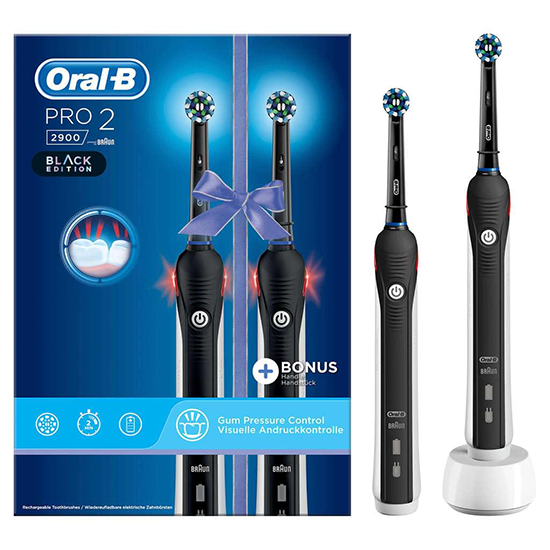 Oral-B 2 2900 Black CrossAction + Extra Body | NU € 54,75 -