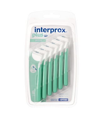 Interprox Interprox Plus Micro 2.4mm groen - 6 ragers