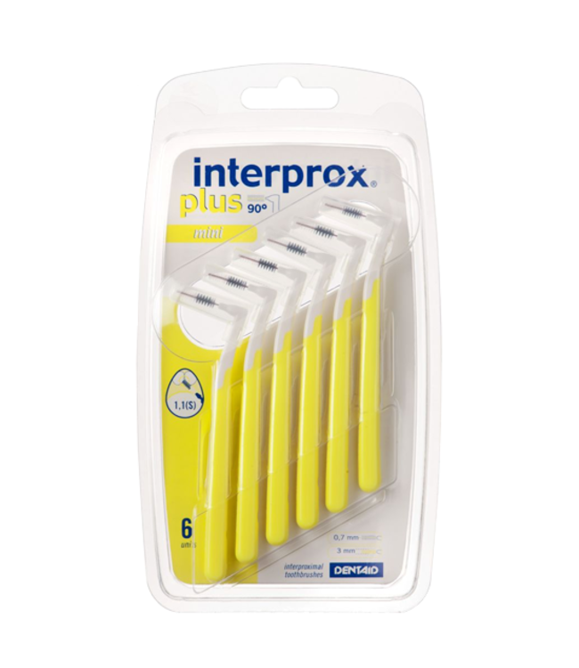 Interprox Plus Mini 3mm geel - 6 ragers