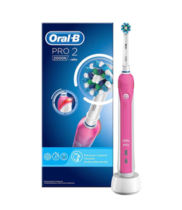 Oral-B Oral-B PRO 2 2000 Pink Cross Action