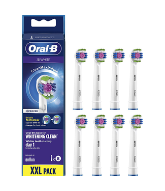 Oral-B Oral-B 3D-White opzetborstels 8 stuks