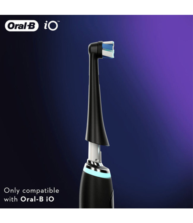 Oral-B iO Ultimate Clean Black Opzetborstels - 2 stuks