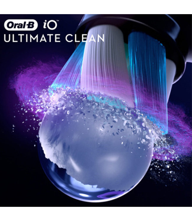 Oral-B iO Ultimate Clean Black Opzetborstels - 2 stuks