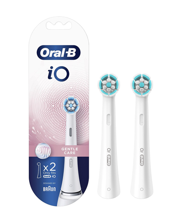 Oral-B iO Gentle Care Opzetborstels - 2 stuks