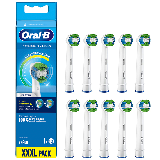 comfortabel Disciplinair silhouet Oral-B Precision Clean opzetborstels 10 stuks | VOORDEELPAK € 21,75 -  TandenborstelOutlet™