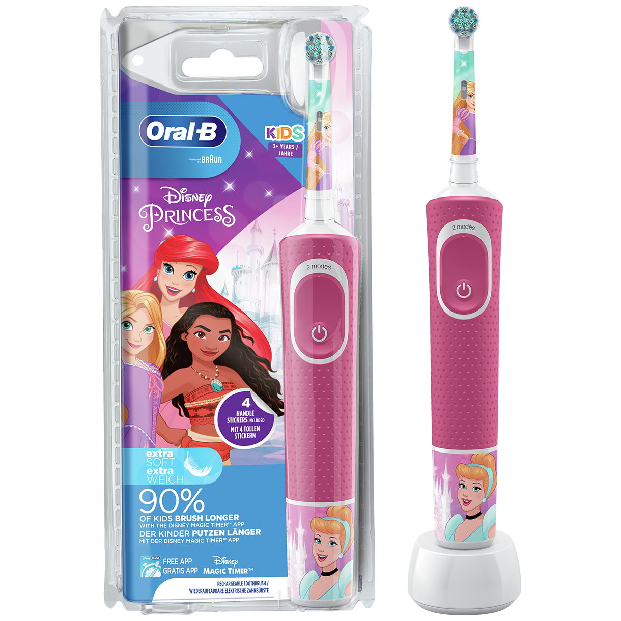 toezicht houden op De lucht tijdschrift Oral-B Kids Princess elektrische tandenborstel | € 19,75 -  TandenborstelOutlet™