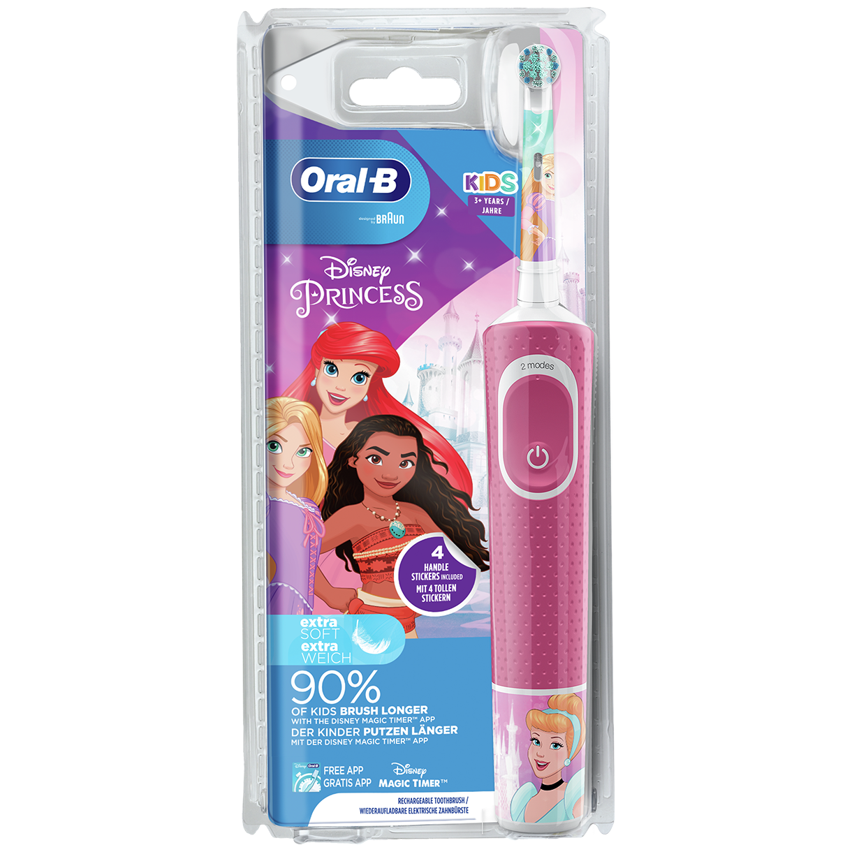 Politiebureau kan zijn Berouw Oral-B Kids Princess elektrische tandenborstel | € 19,75 -  TandenborstelOutlet™