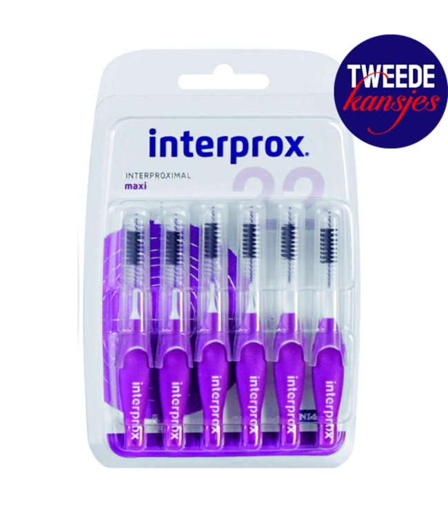 Interprox Tweedekansje - Interprox Premium Maxi 6mm paars - 2+1 GRATIS