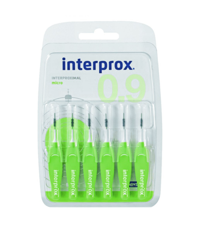 Interprox Interprox Premium Micro 2.4mm groen - 6 ragers