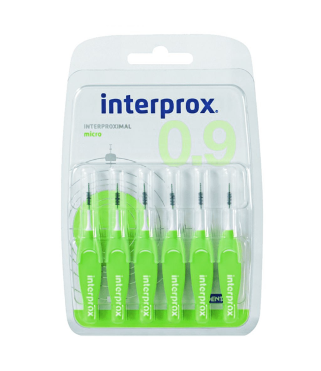 Interprox Premium Micro 2.4mm groen - 6 ragers