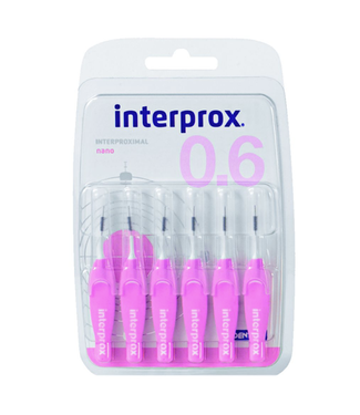 Interprox Interprox Premium Nano 1.9mm roze - 6 ragers