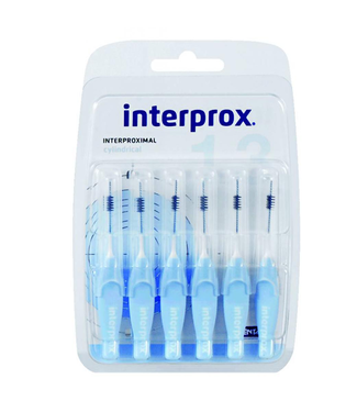 Interprox Interprox Premium Cylindrical 3.5mm lichtblauw - 6 ragers