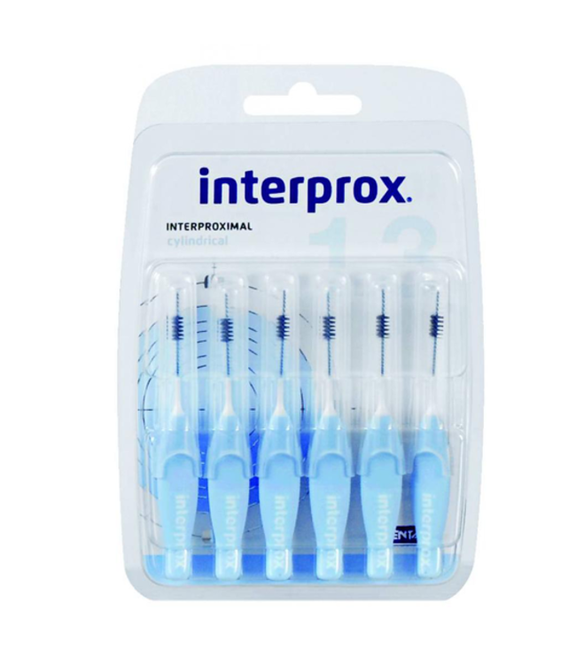 Interprox Premium Cylindrical 3.5mm lichtblauw - 6 ragers