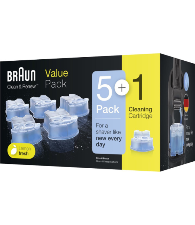 identificatie Kwelling fout Braun Clean & Renew 5+1 GRATIS Reinigingsvloeistof | € 24,85 -  TandenborstelOutlet™