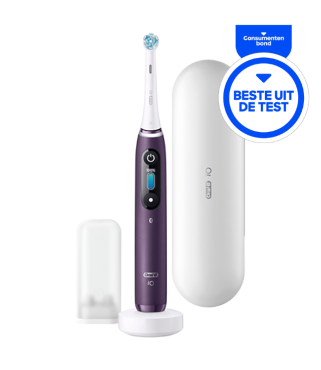 Oral-B iO 8n Elektrische Tandenborstel Paars