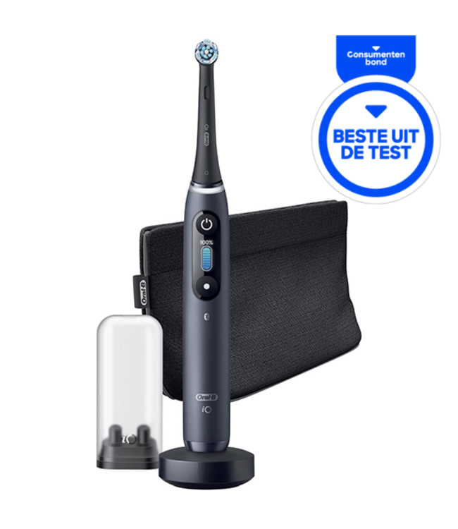 Aanmoediging Geologie logboek Oral-B iO 8 Black Special Edition | Beste uit de test | ACTIE € 174,75 -  TandenborstelOutlet™