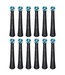 Oral-B iO Ultimate Clean Black Opzetborstels - 12 stuks