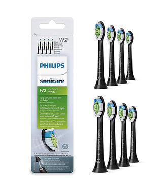 Philips Sonicare Philips Sonicare W2 Optimal White HX6068/13 Black - 8 stuks