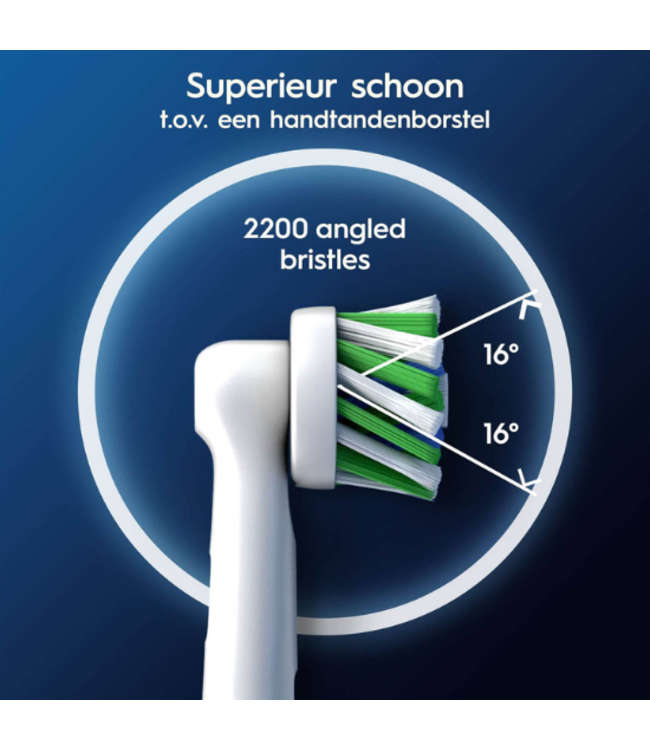 Oral-B PRO Cross Action opzetborstels - 10 stuks