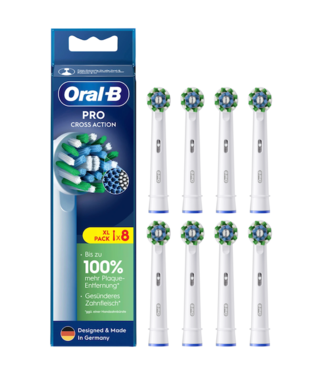 Oral-B Oral-B PRO Cross Action opzetborstels - 8 stuks