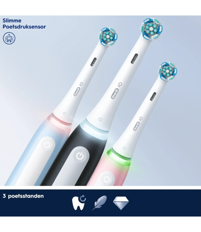 Oral-B iO Series 3 Black + Extra Body Blue