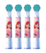 Oral-B PRO Kids 3+ Princess opzetborstels - 4 stuks