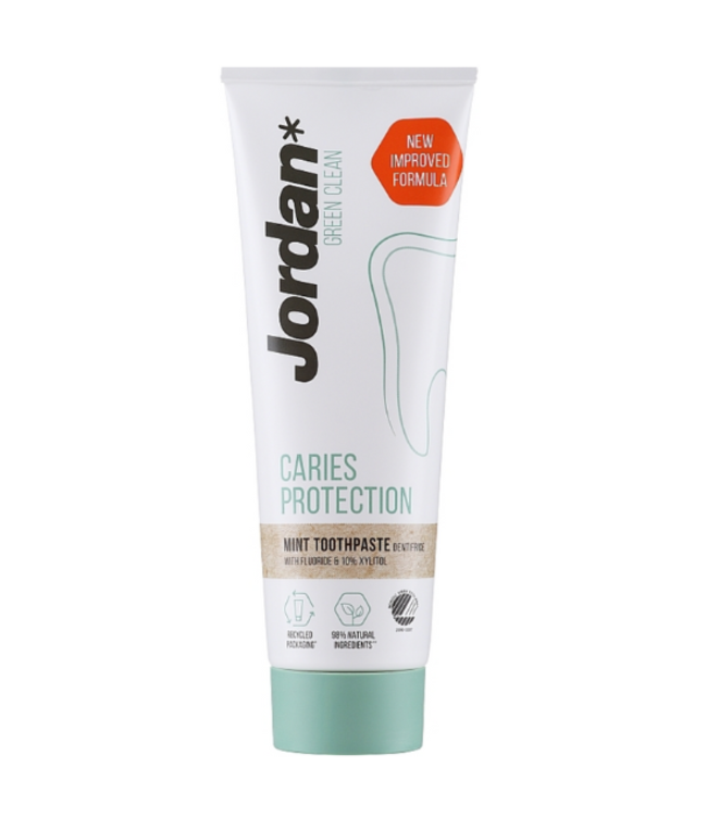 Jordan Cavity Protection Tandpasta - 75 ml - Green Clean