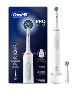 Oral-B Oral-B PRO 3 3000 White Cross Action + 1 extra opzetborstel