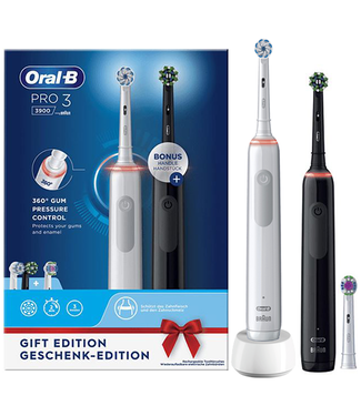 Oral-B Oral-B PRO 3 3900 White + Extra Body Black