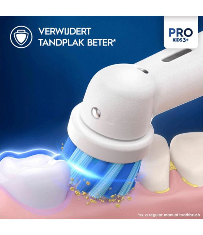 Oral-B PRO Kids 3+ Frozen opzetborstels - 4 stuks