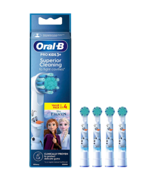 Oral-B Oral-B PRO Kids 3+ Frozen opzetborstels - 4 stuks