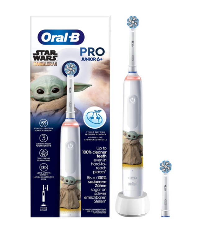 Oral-B PRO Junior 6+ Star Wars Mandalorian Elektrische Tandenborstel