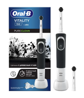 Oral-B Oral-B Vitality 150 Black Pure Clean Charcoal