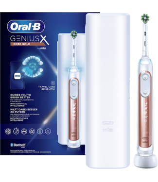 Oral-B Oral-B GENIUS X Rose Gold + Reisetui