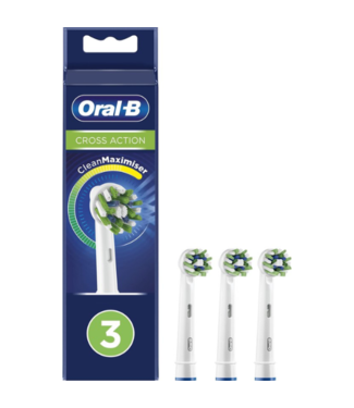 Oral-B Oral-B Cross Action 3 stuks - CleanMaximiser opzetborstels