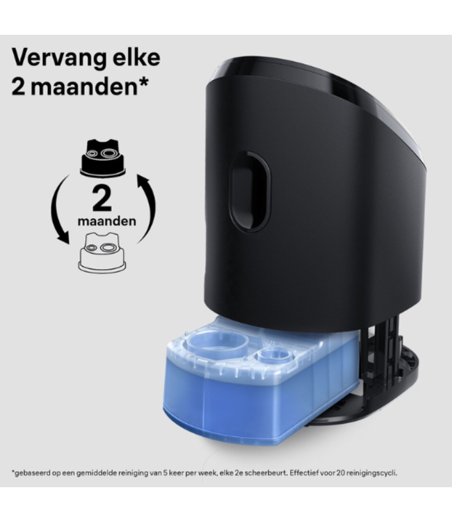 Braun 3-in-1 ShaverCare Cartridges - 4 stuks