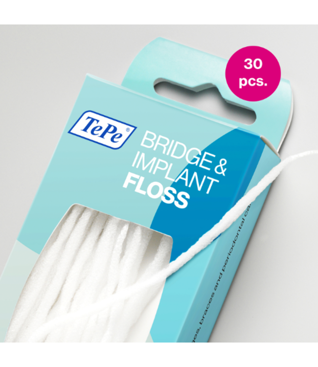 TePe Bridge & Implant Floss 30 stuks