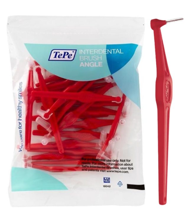 TePe Interdentale Ragers Angle 0.5 mm rood - 25 stuks
