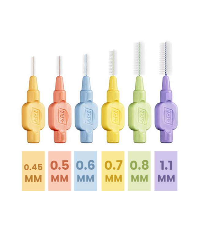 TePe Interdentale Ragers Extra Soft 1.1 mm lila - 8 stuks