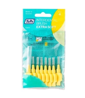 TePe TePe Interdentale Ragers Extra Soft 0.7 mm geel - 8 stuks