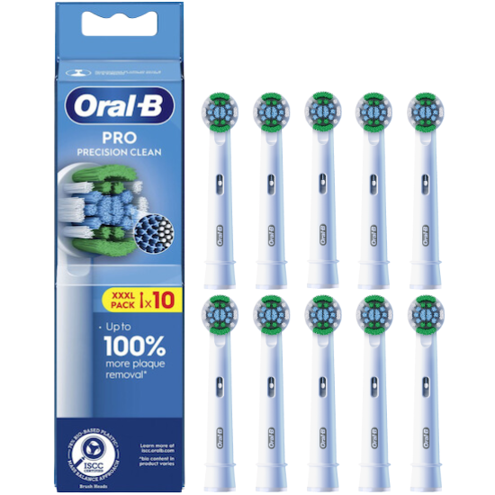 Oral-B Pro Precision Clean - Opzetborstels - CleanMaximiser Technologie - 10 Stuks