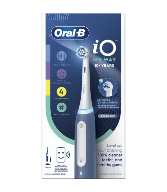 Oral-B iO Series 4 My Way Blue - speciaal voor tieners