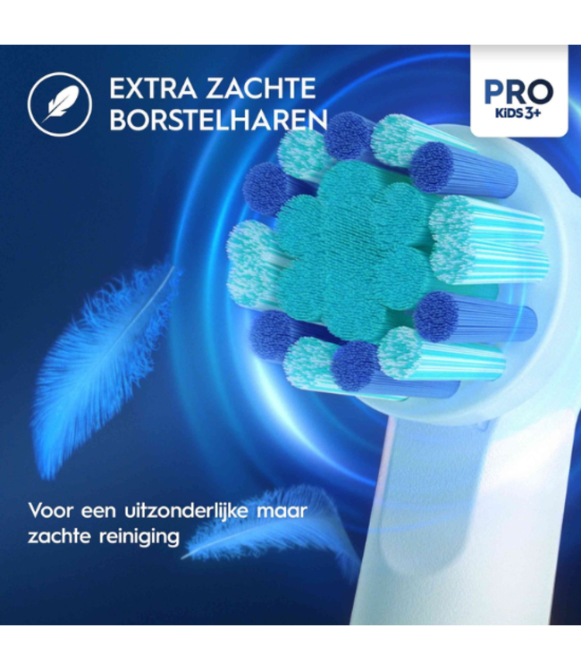 Oral-B PRO Kids 3+ Spider-Man opzetborstels - 4 stuks