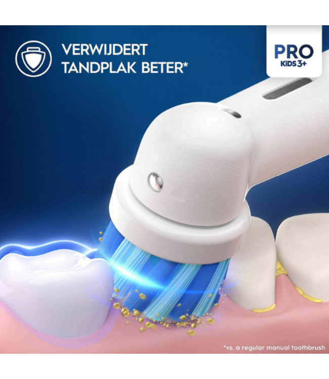 Oral-B PRO Kids 3+ Spider-Man opzetborstels - 4 stuks