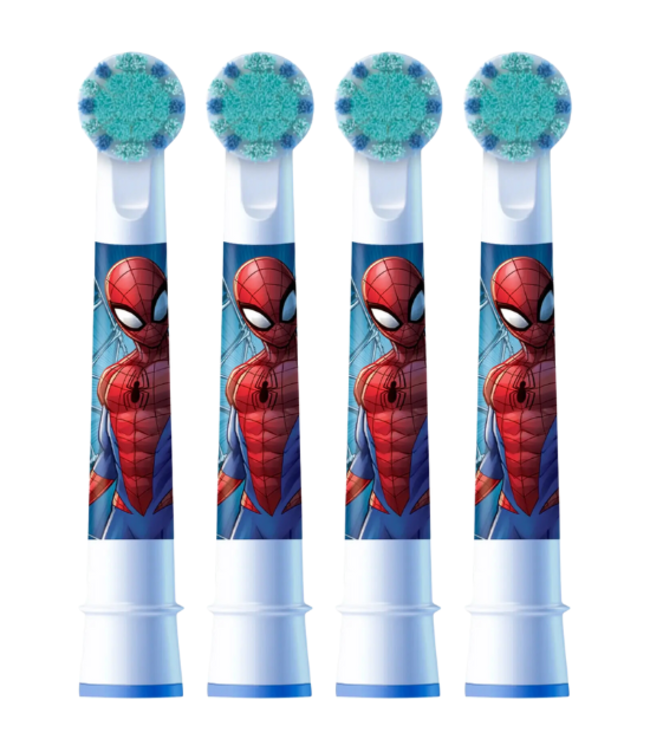 Oral-B PRO Kids 3+ Spider-Man opzetborstels - 4 stuks