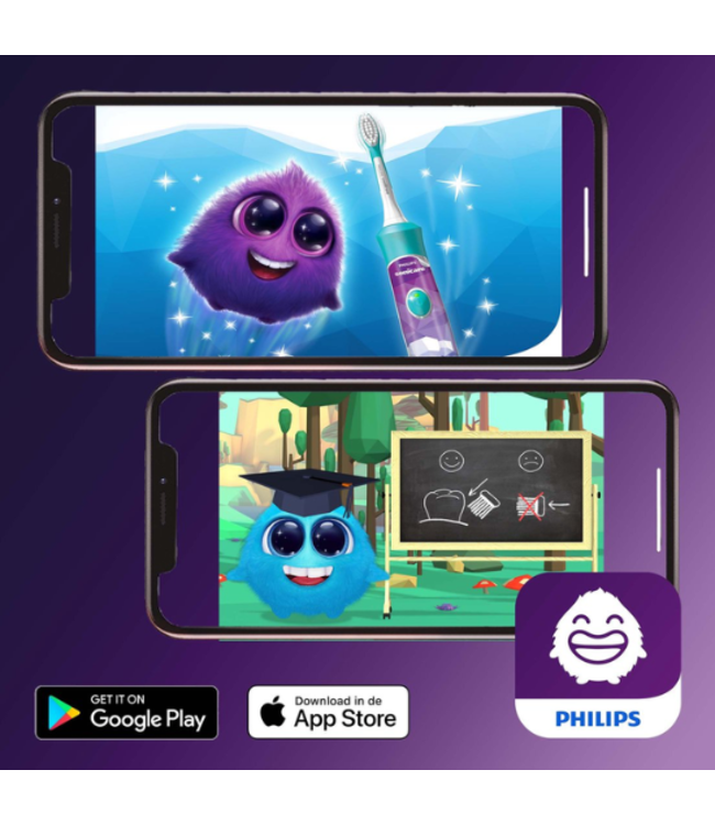 Philips Sonicare For Kids Bluetooth HX6352/42 - Roze