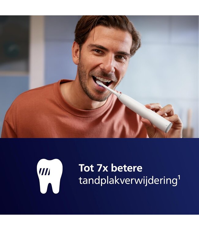 Philips Sonicare 6100 White - inclusief 3 opzetborstels
