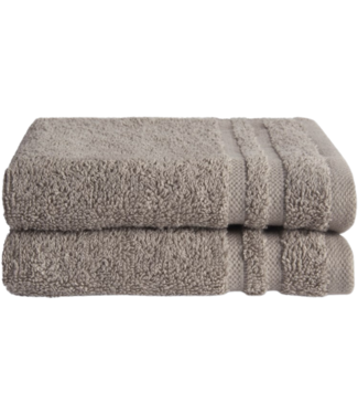 Byrklund Byrklund Gastendoekjes 30x50 cm Taupe - 2 stuks